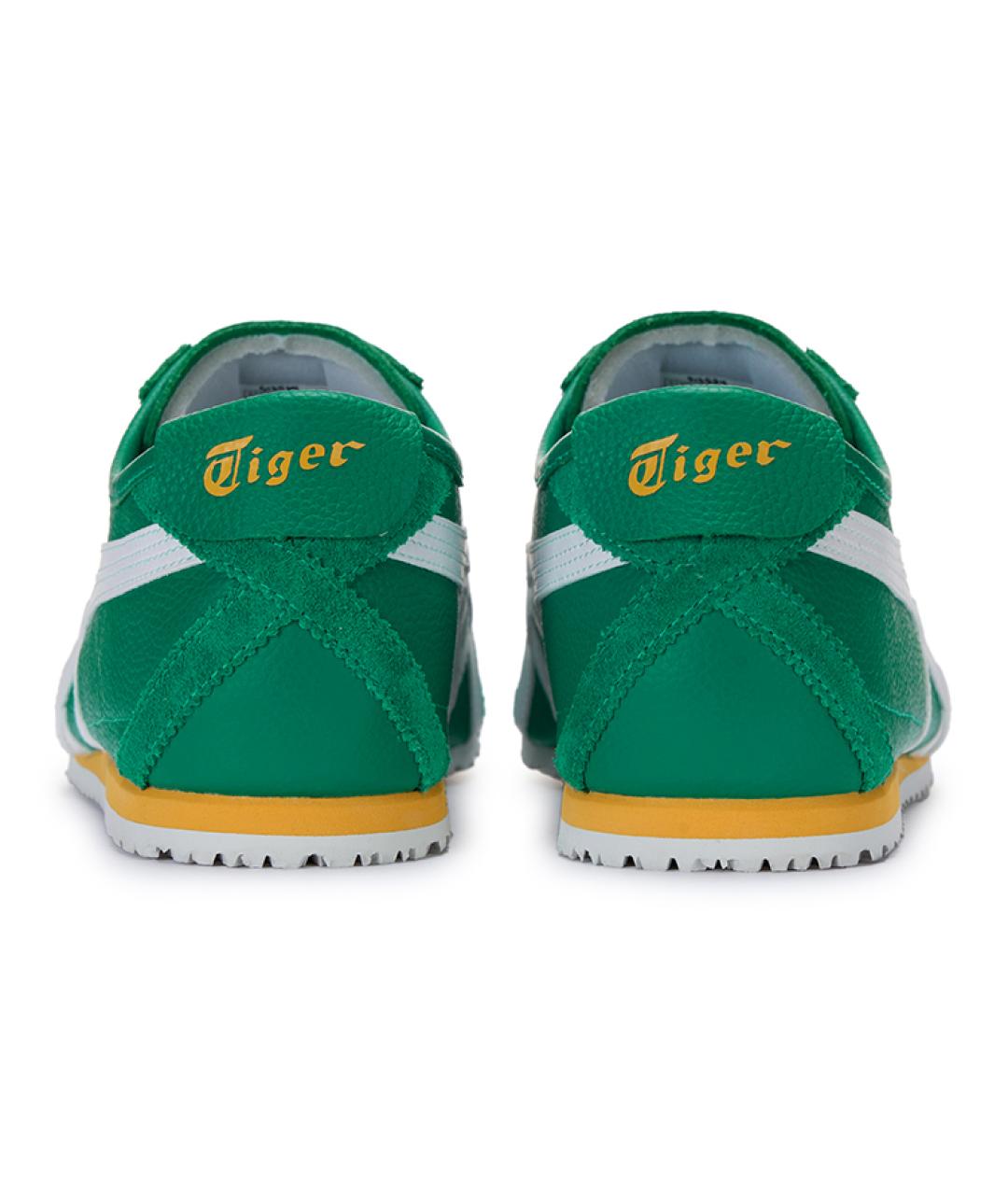 ONITSUKA TIGER Зеленые кожаные кроссовки, фото 6