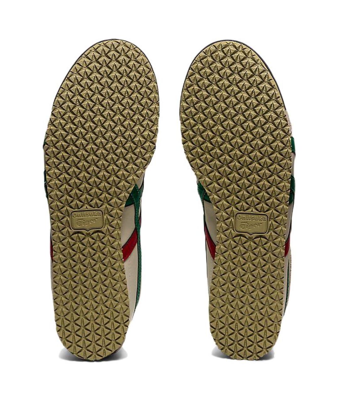 ONITSUKA TIGER Бежевые кожаные кроссовки, фото 8