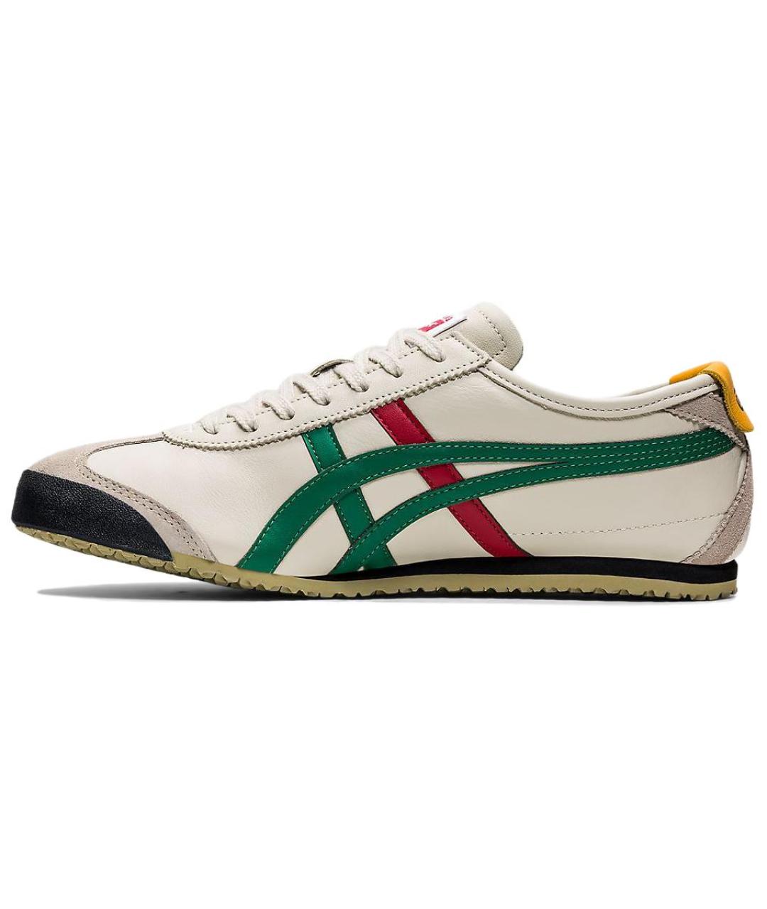 ONITSUKA TIGER Бежевые кожаные кроссовки, фото 3