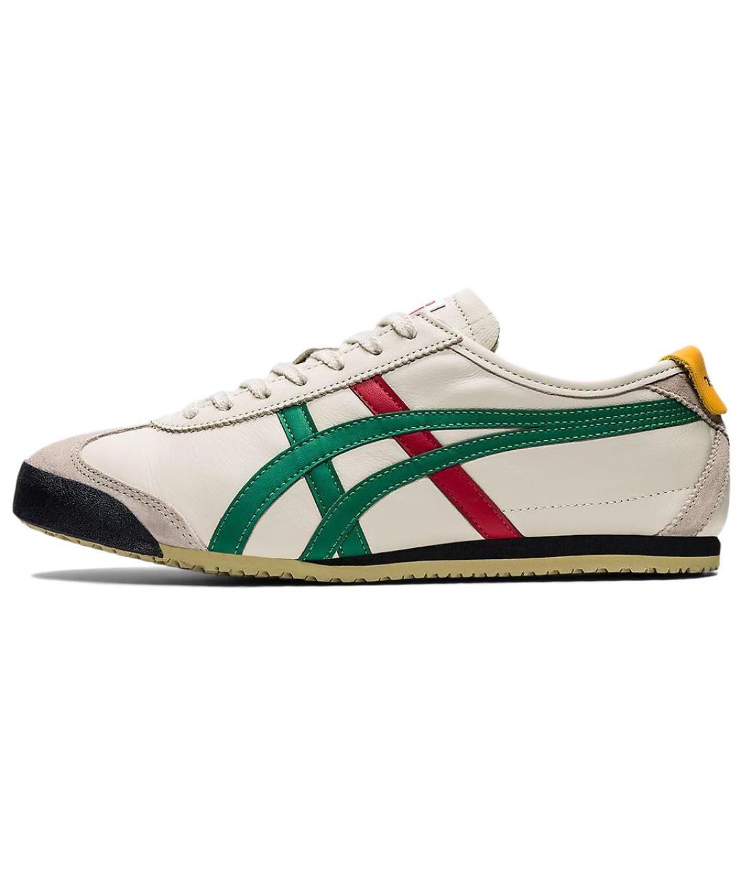 ONITSUKA TIGER Бежевые кожаные кроссовки, фото 2