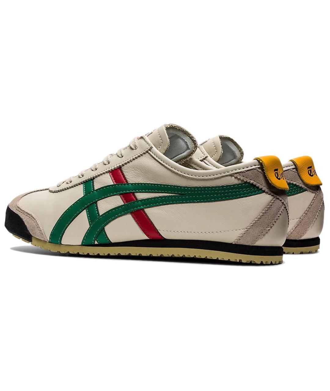 ONITSUKA TIGER Бежевые кожаные кроссовки, фото 5