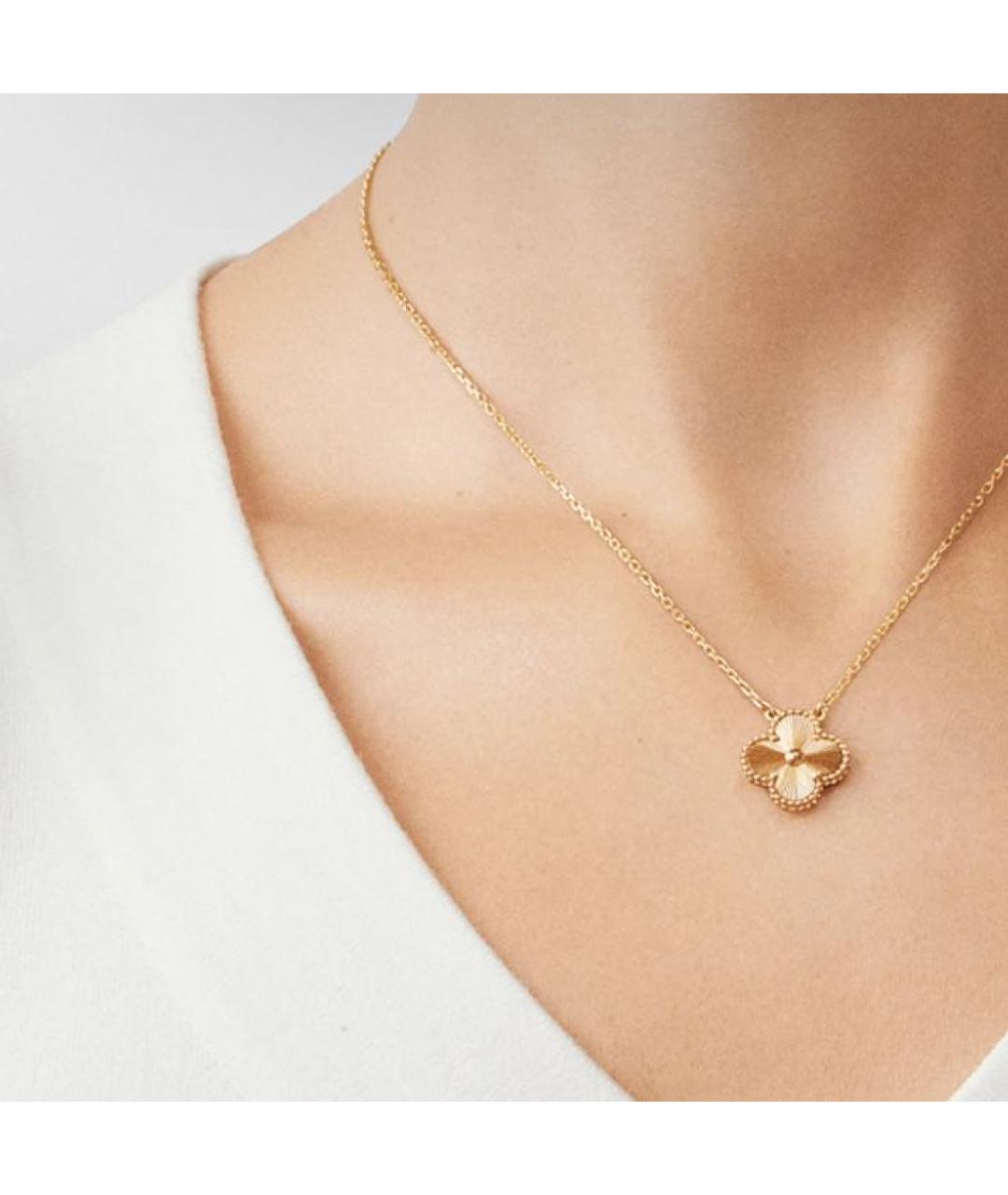 VAN CLEEF & ARPELS Золотое колье из желтого золота, фото 2
