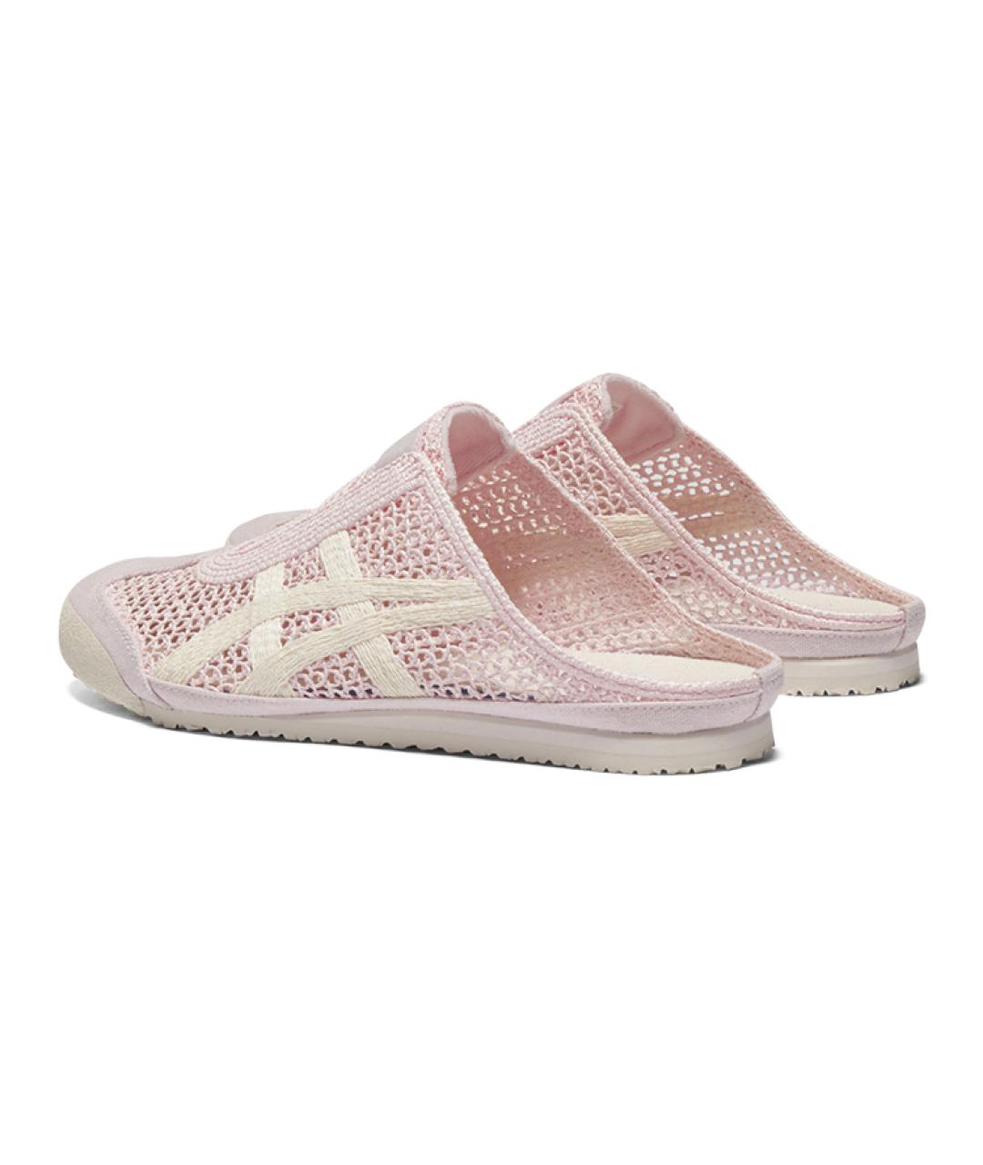 ONITSUKA TIGER Розовые текстильные мюли, фото 4