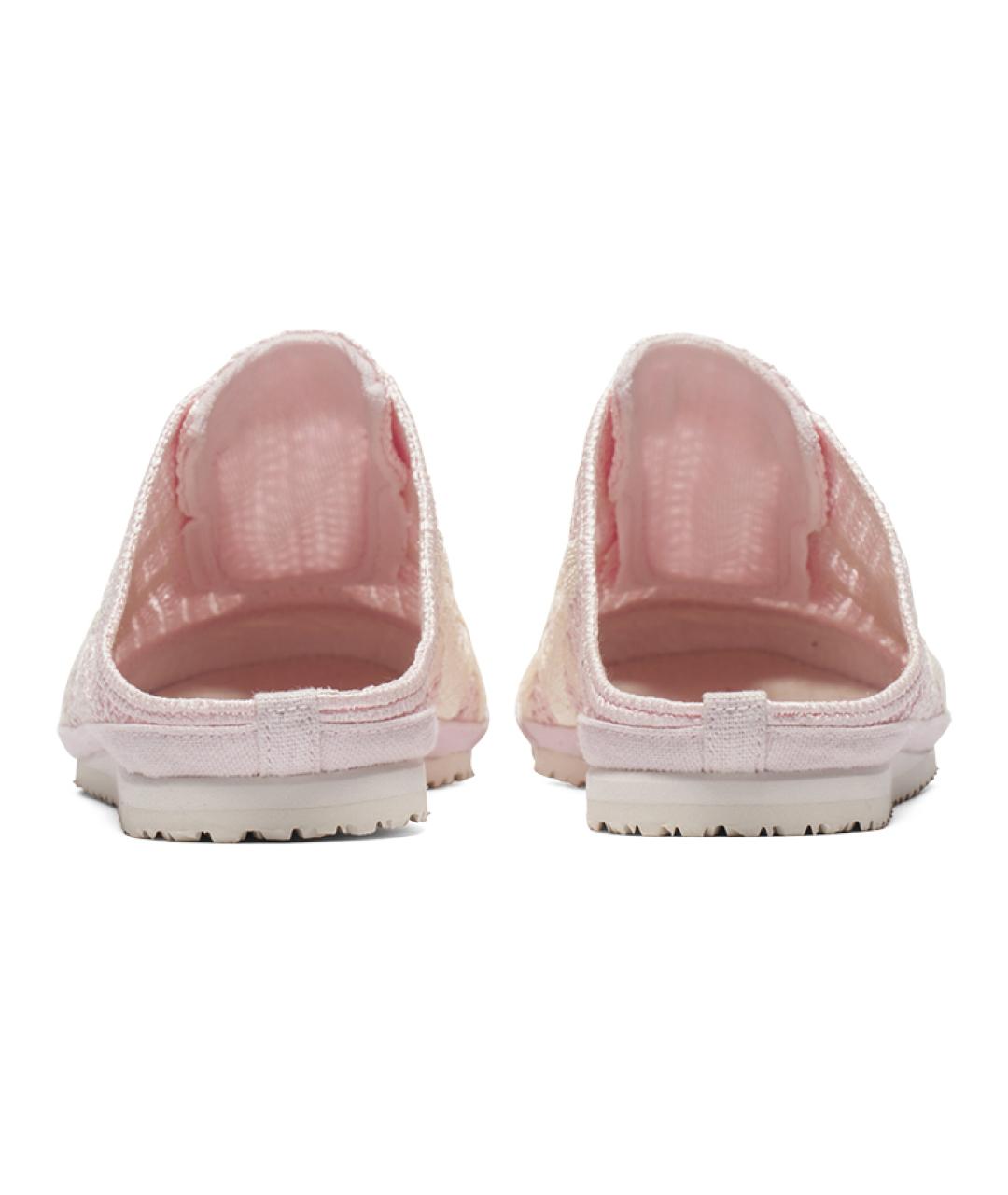 ONITSUKA TIGER Розовые текстильные мюли, фото 6