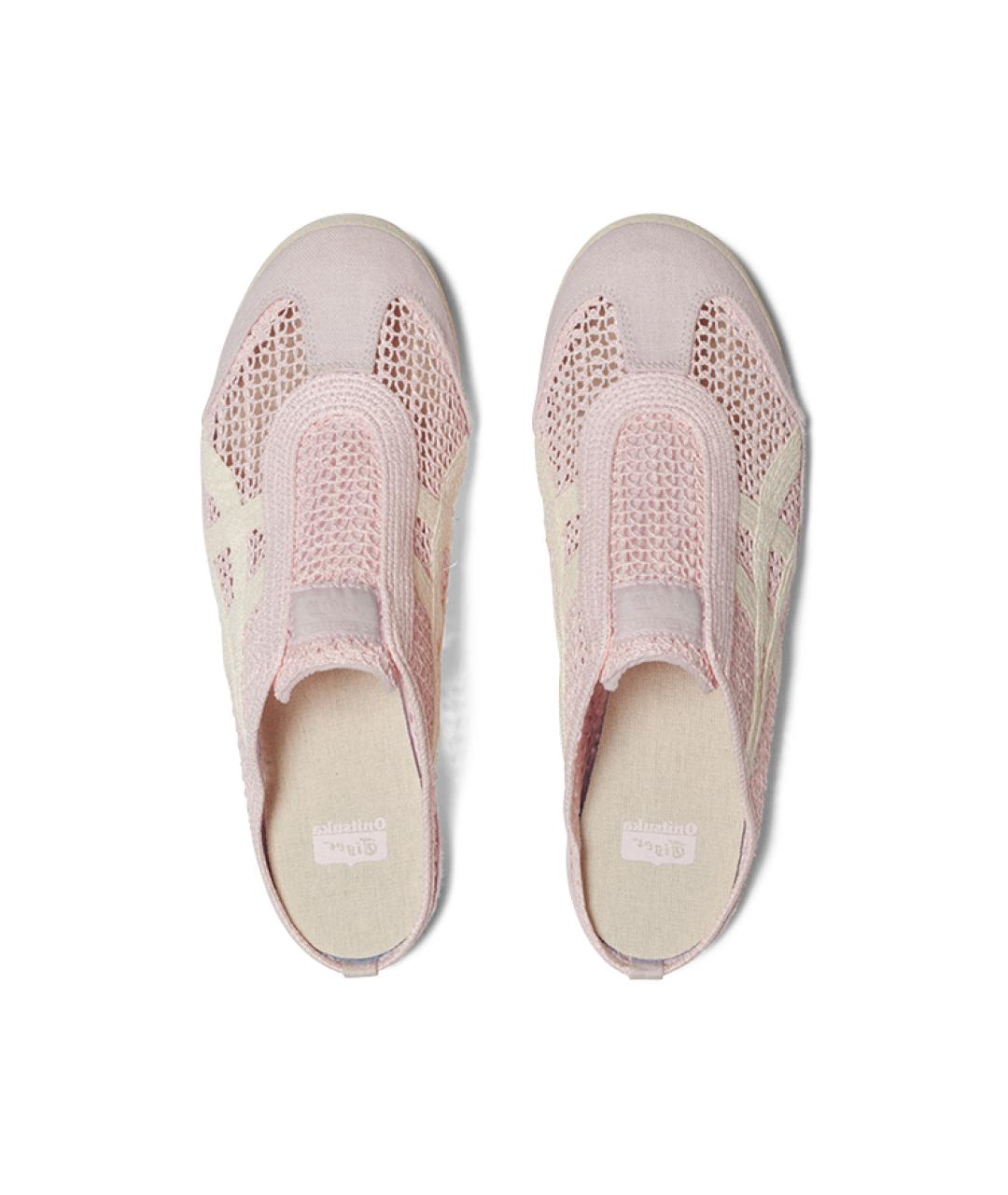 ONITSUKA TIGER Розовые текстильные мюли, фото 5
