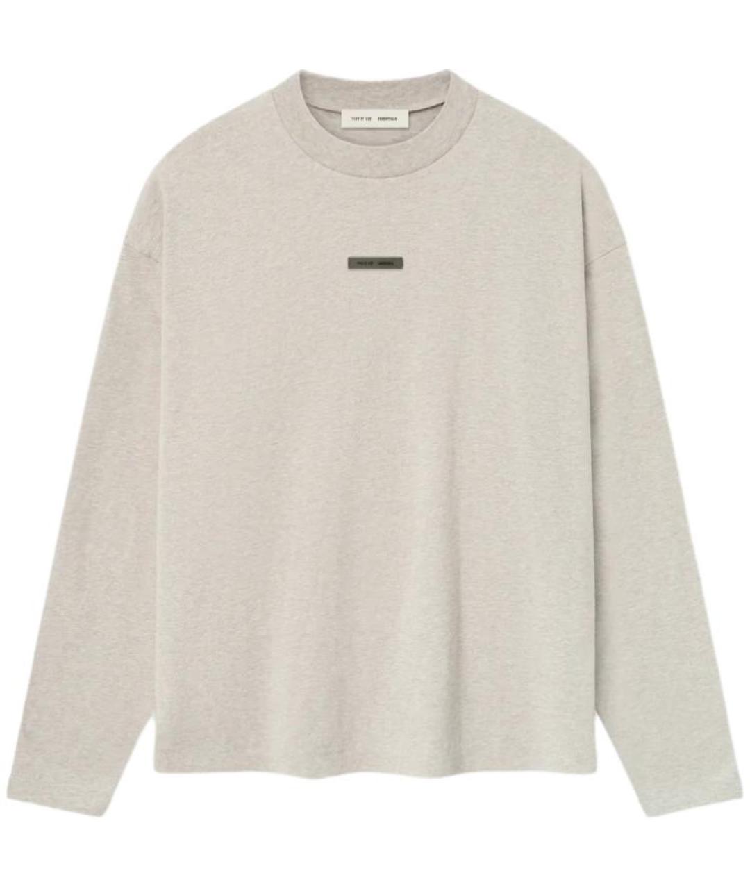 FEAR OF GOD ESSENTIALS Серая футболка, фото 1