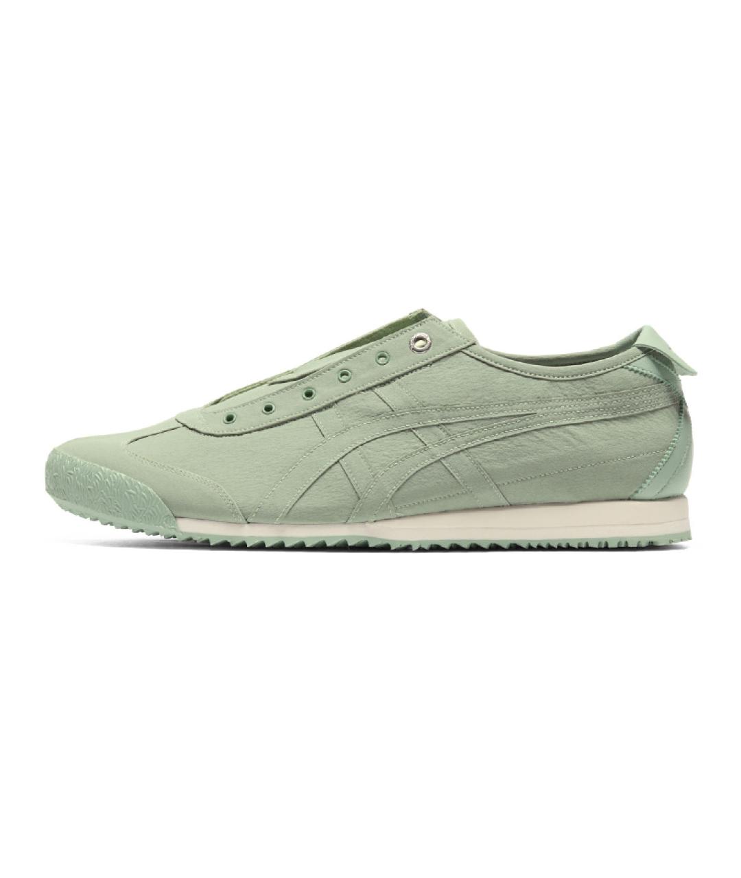 ONITSUKA TIGER Зеленые замшевые кеды, фото 2