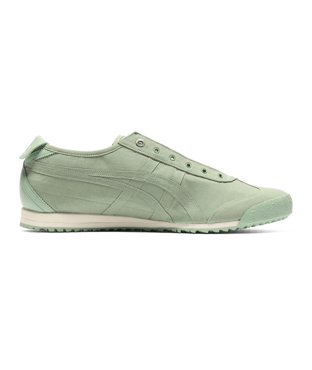 ONITSUKA TIGER Зеленые замшевые кеды, фото 1