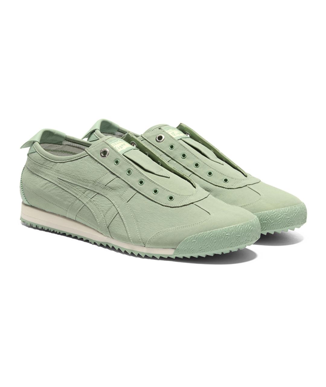 ONITSUKA TIGER Зеленые замшевые кеды, фото 3