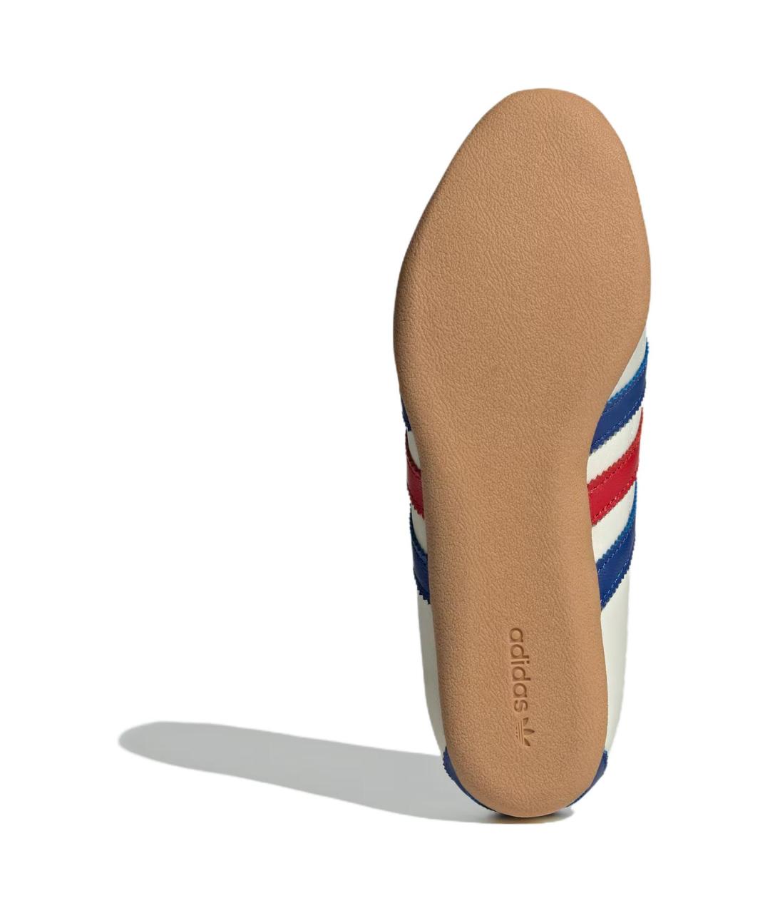 ADIDAS Бежевые кожаные кеды, фото 5