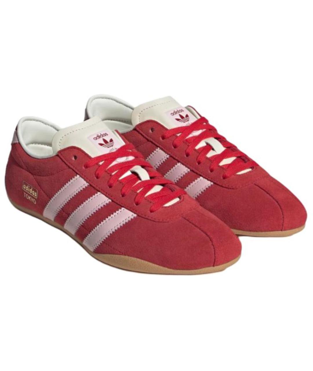 ADIDAS Красные кеды, фото 3