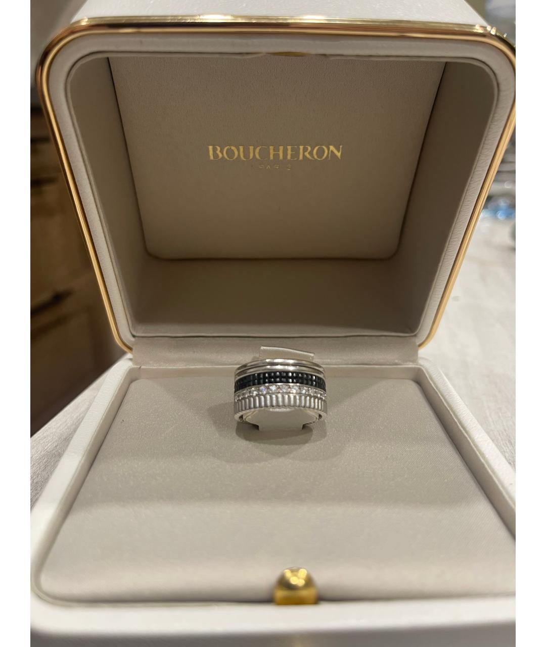 BOUCHERON Белое кольцо из белого золота, фото 3