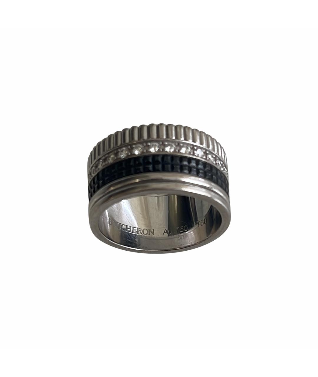 BOUCHERON Белое кольцо из белого золота, фото 1