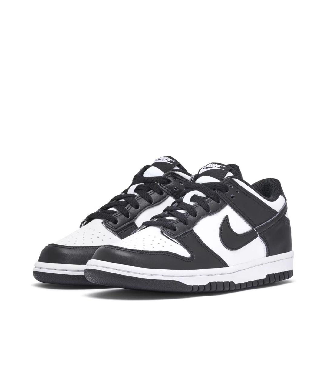 NIKE Черные кожаные кроссовки, фото 6