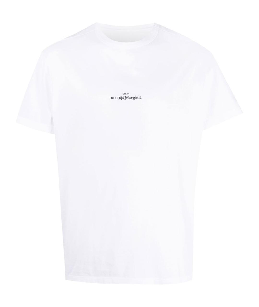 MAISON MARGIELA Белая футболка, фото 1