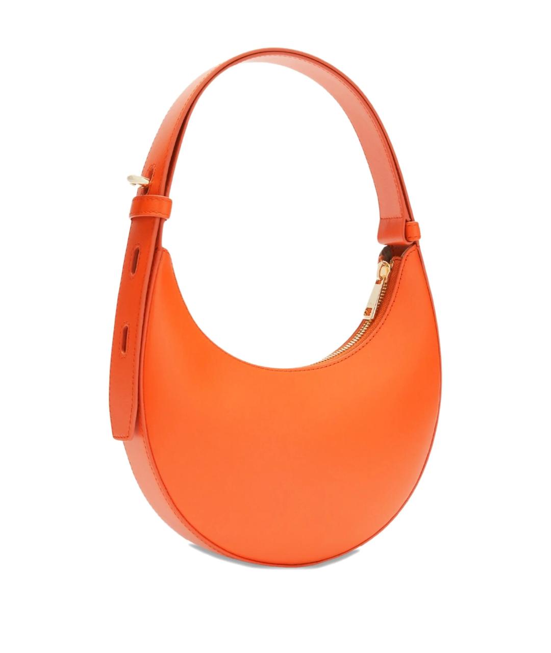 FURLA Оранжевая кожаная сумка через плечо, фото 2