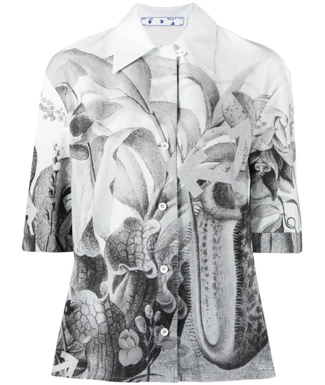 OFF-WHITE Хлопковая рубашка, фото 1