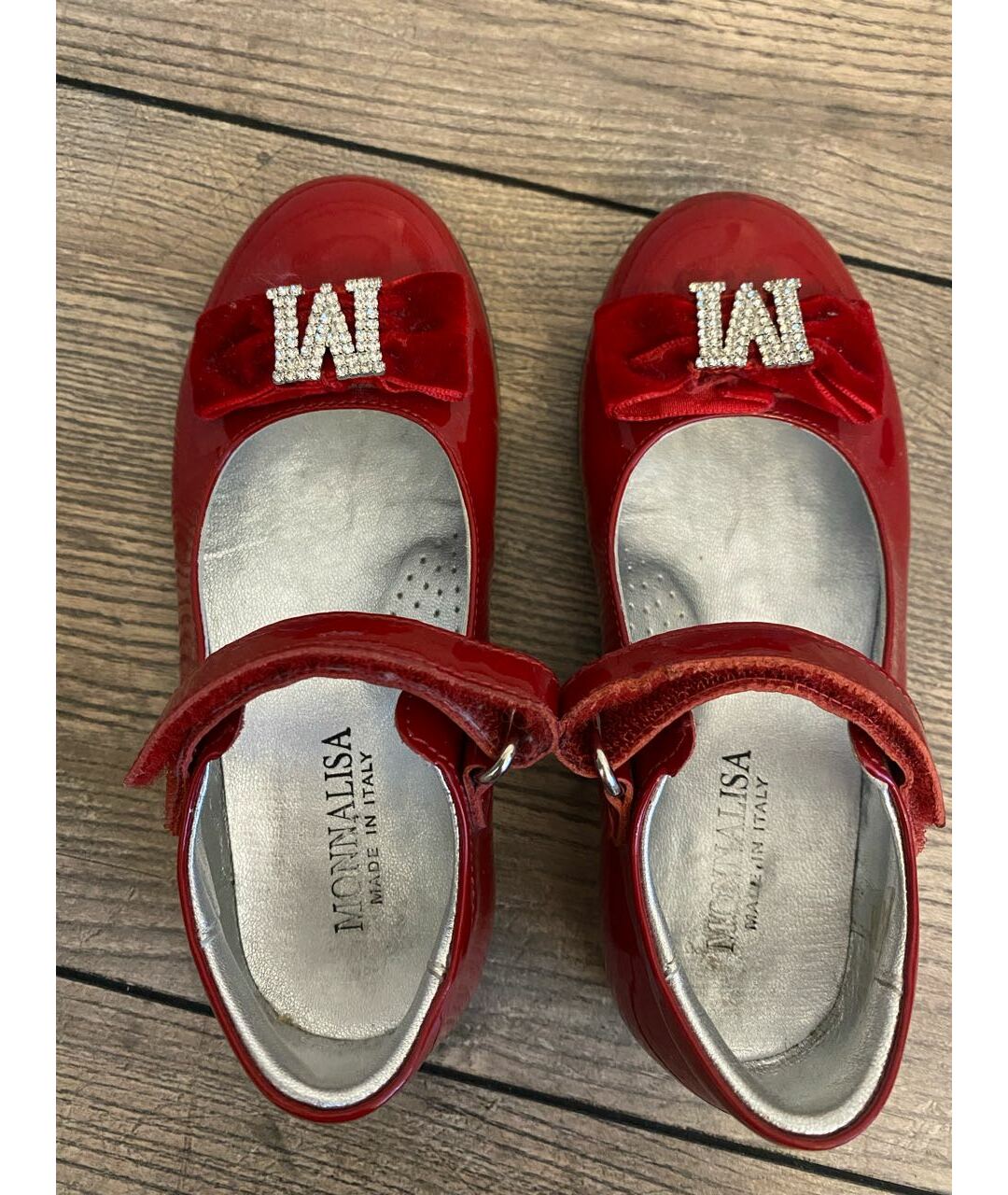MONNALISA Красные туфли из лакированной кожи, фото 3