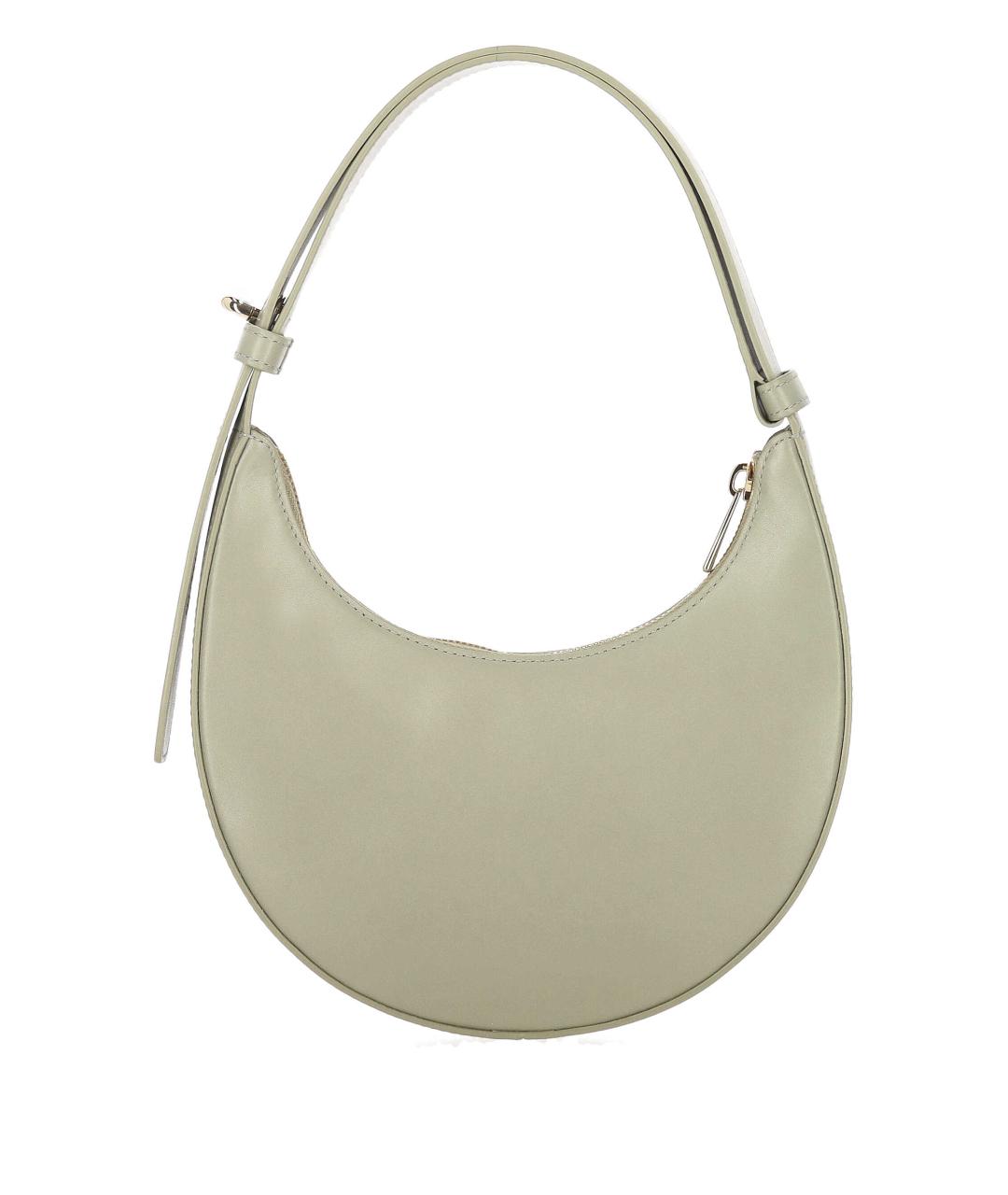 FURLA Зеленая кожаная сумка через плечо, фото 3