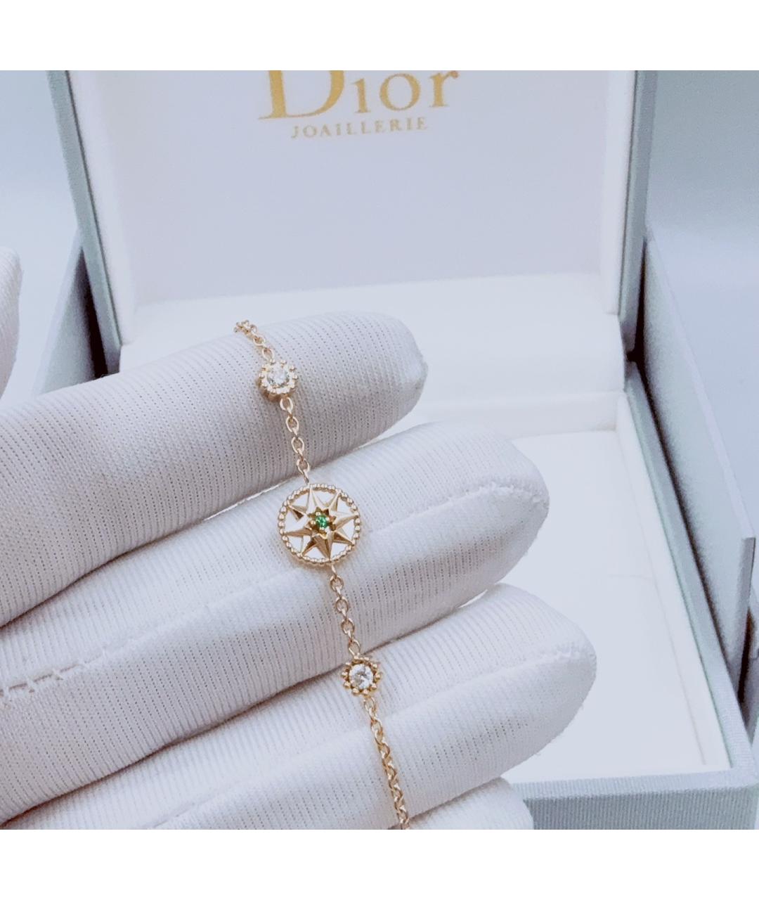 CHRISTIAN DIOR Мульти браслет из желтого золота, фото 5
