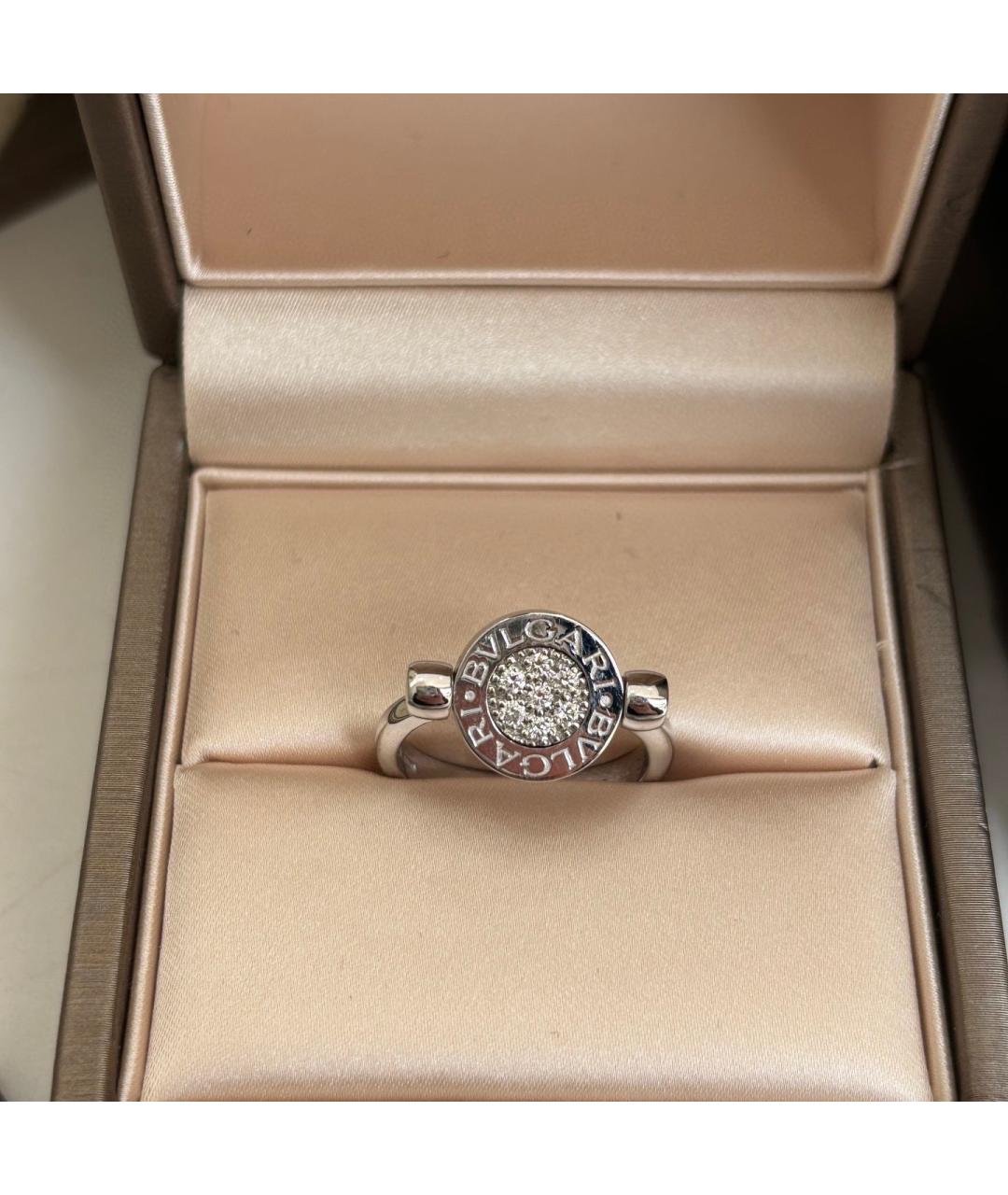 BVLGARI Белое кольцо из белого золота, фото 5