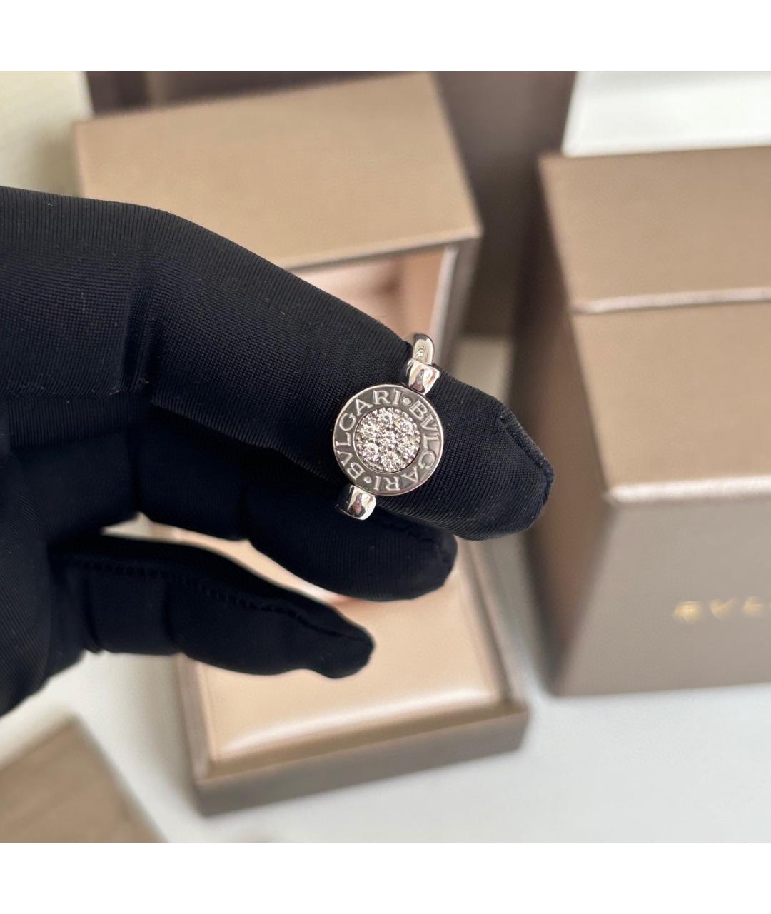 BVLGARI Белое кольцо из белого золота, фото 2