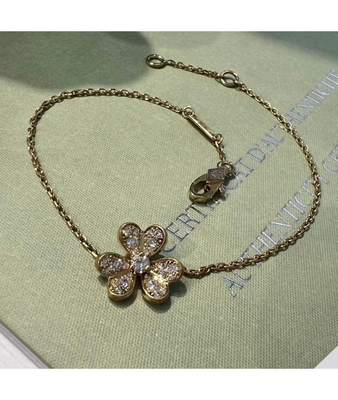 VAN CLEEF & ARPELS Желтый браслет из желтого золота, фото 4