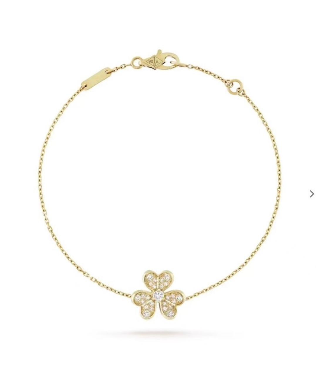 VAN CLEEF & ARPELS Желтый браслет из желтого золота, фото 7