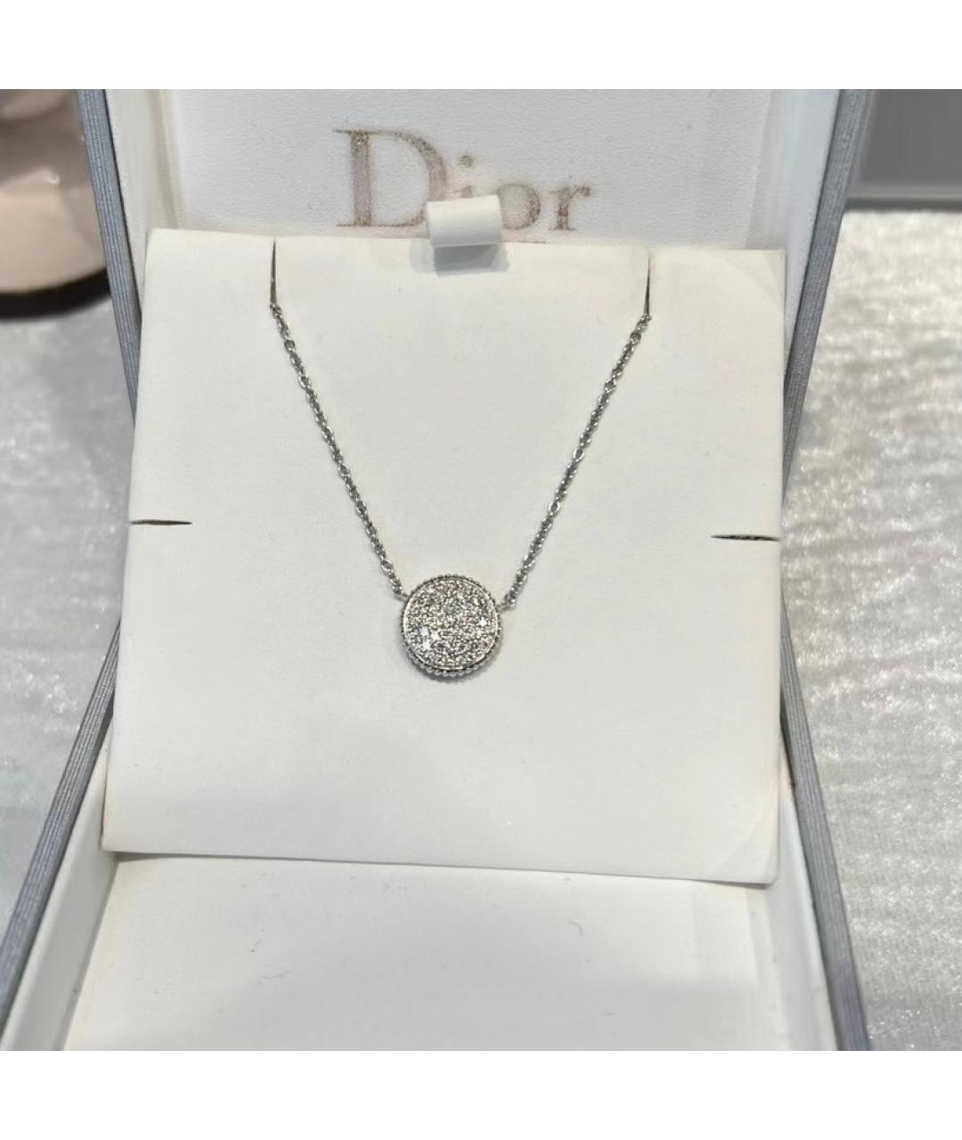 CHRISTIAN DIOR Белое колье из белого золота, фото 4