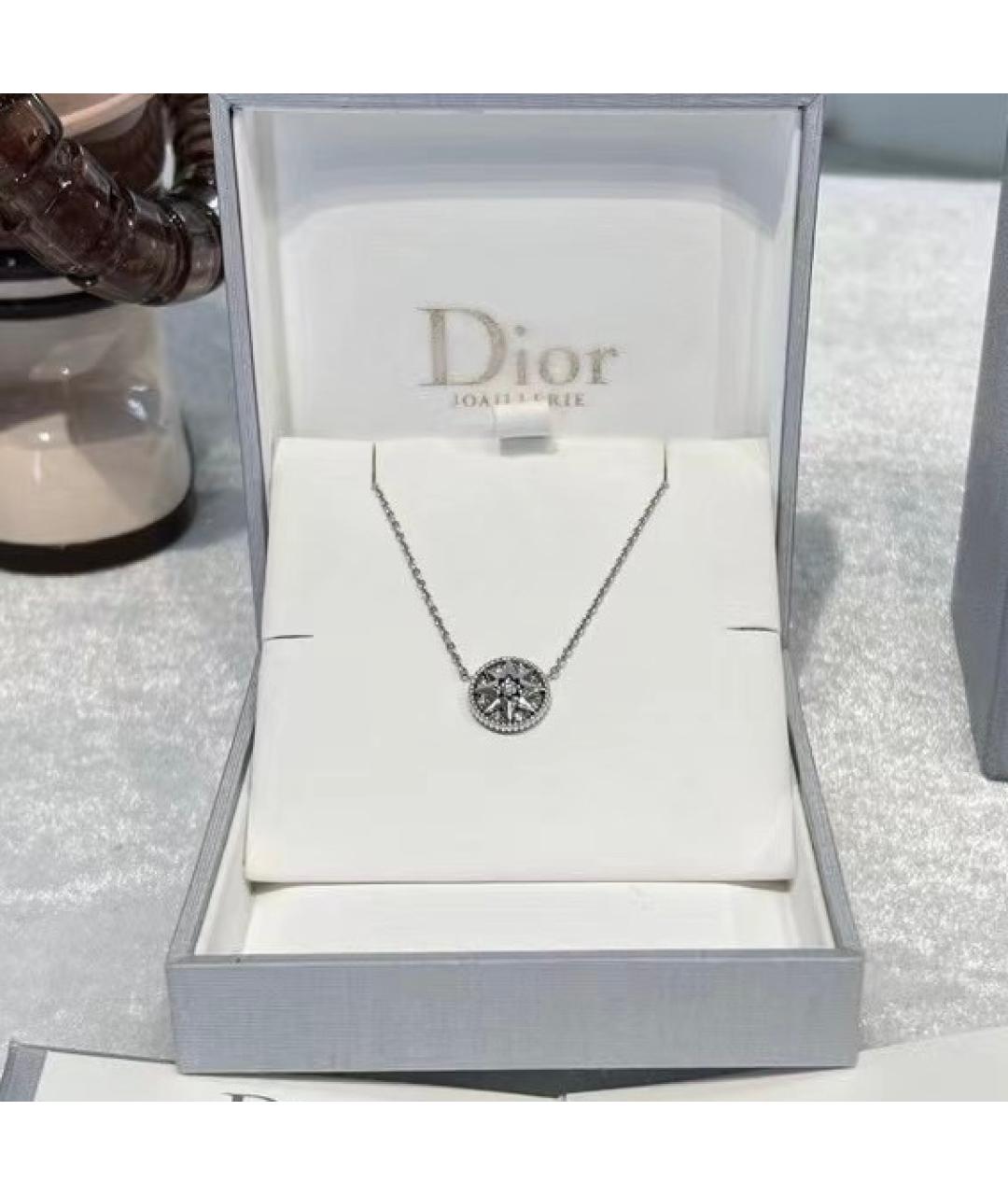 CHRISTIAN DIOR Белое колье из белого золота, фото 2
