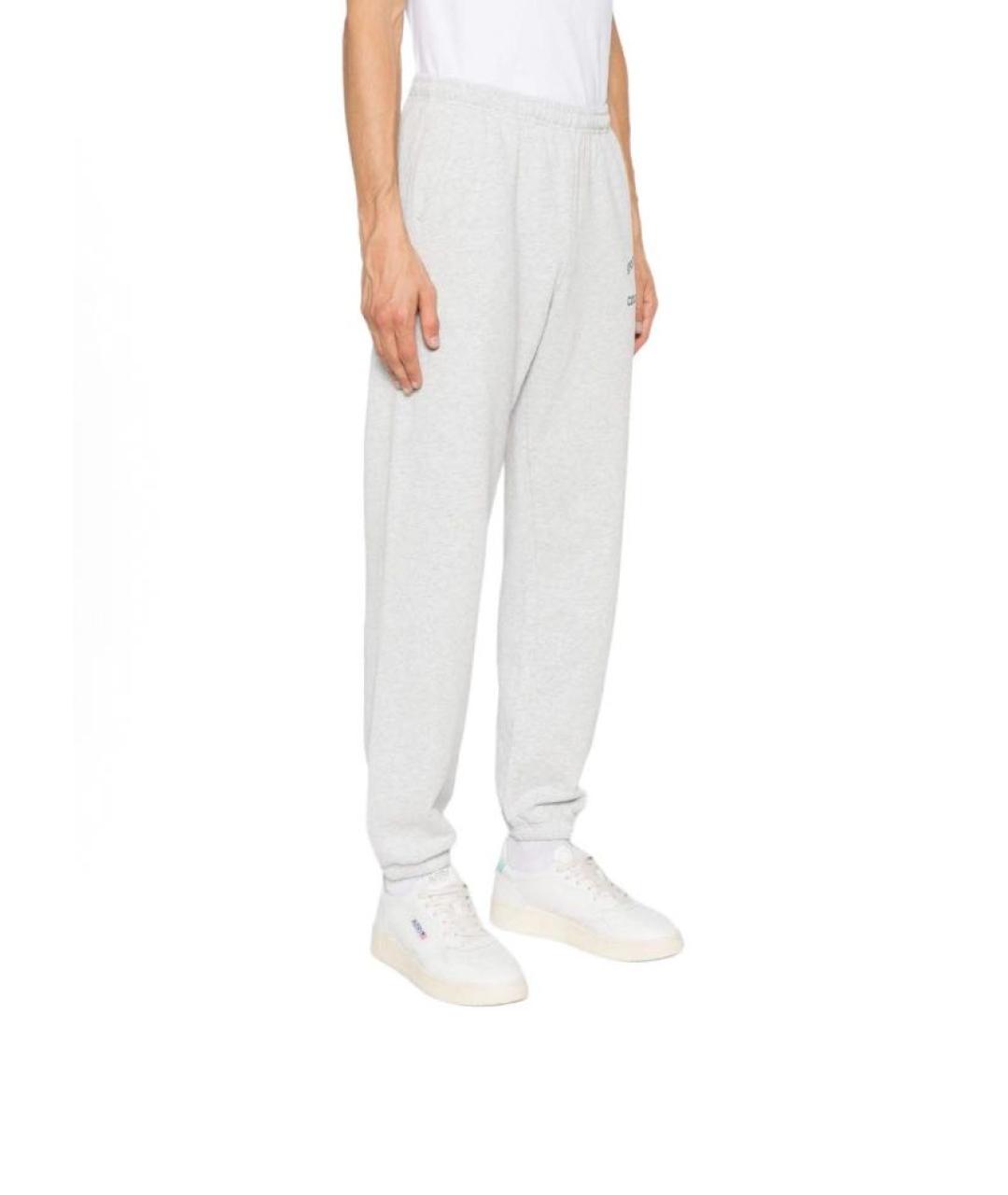 SPORTY AND RICH Серый хлопковый спортивный костюм, фото 2
