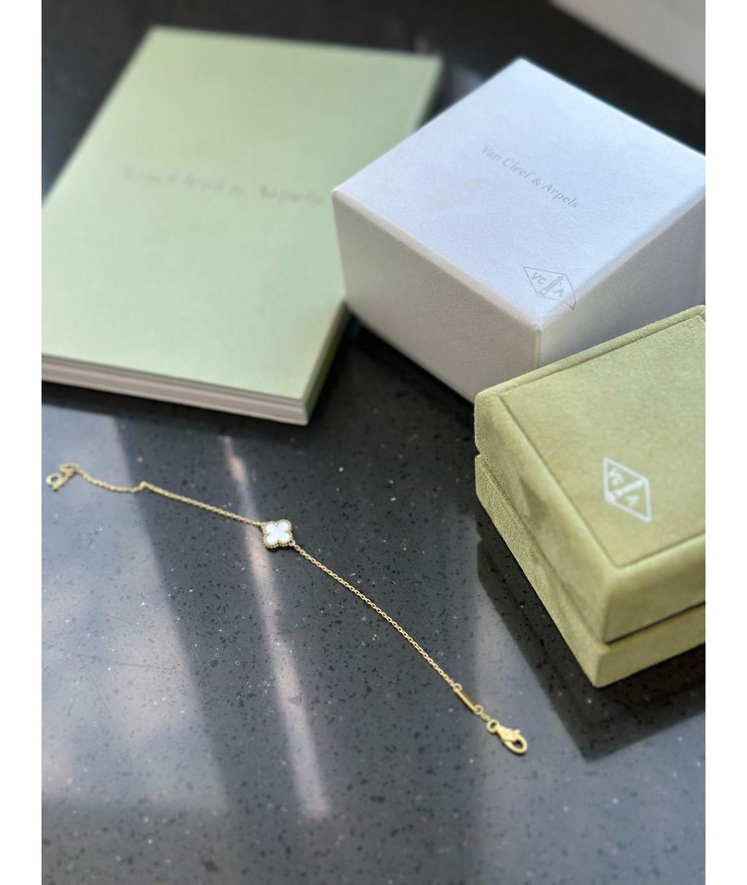 VAN CLEEF & ARPELS Белый браслет, фото 4