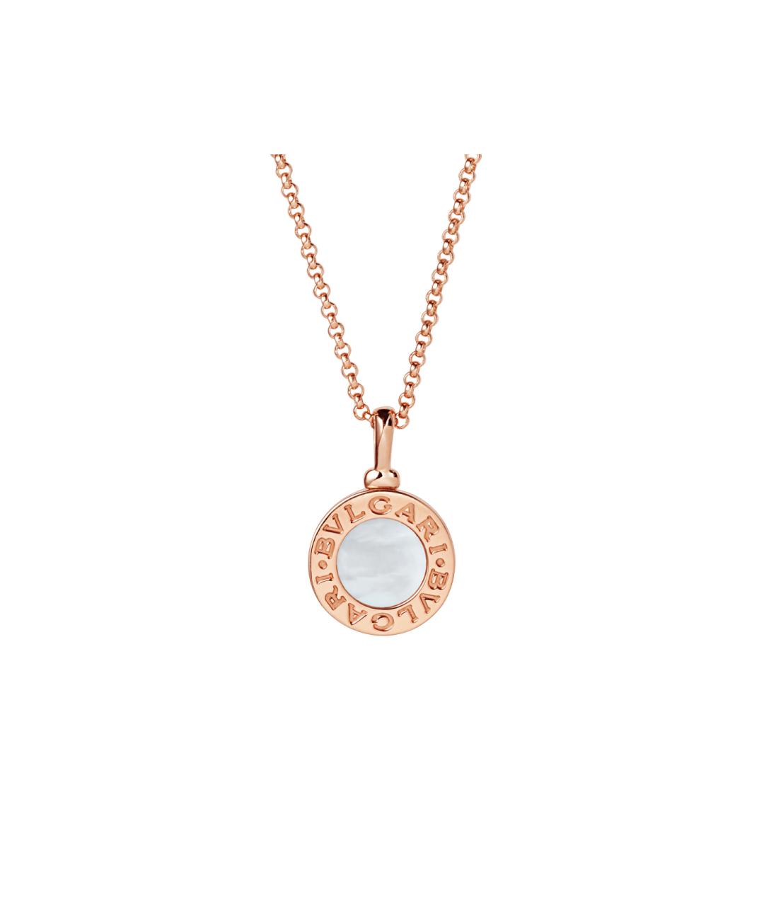 BVLGARI Золотая подвеска из розового золота, фото 1