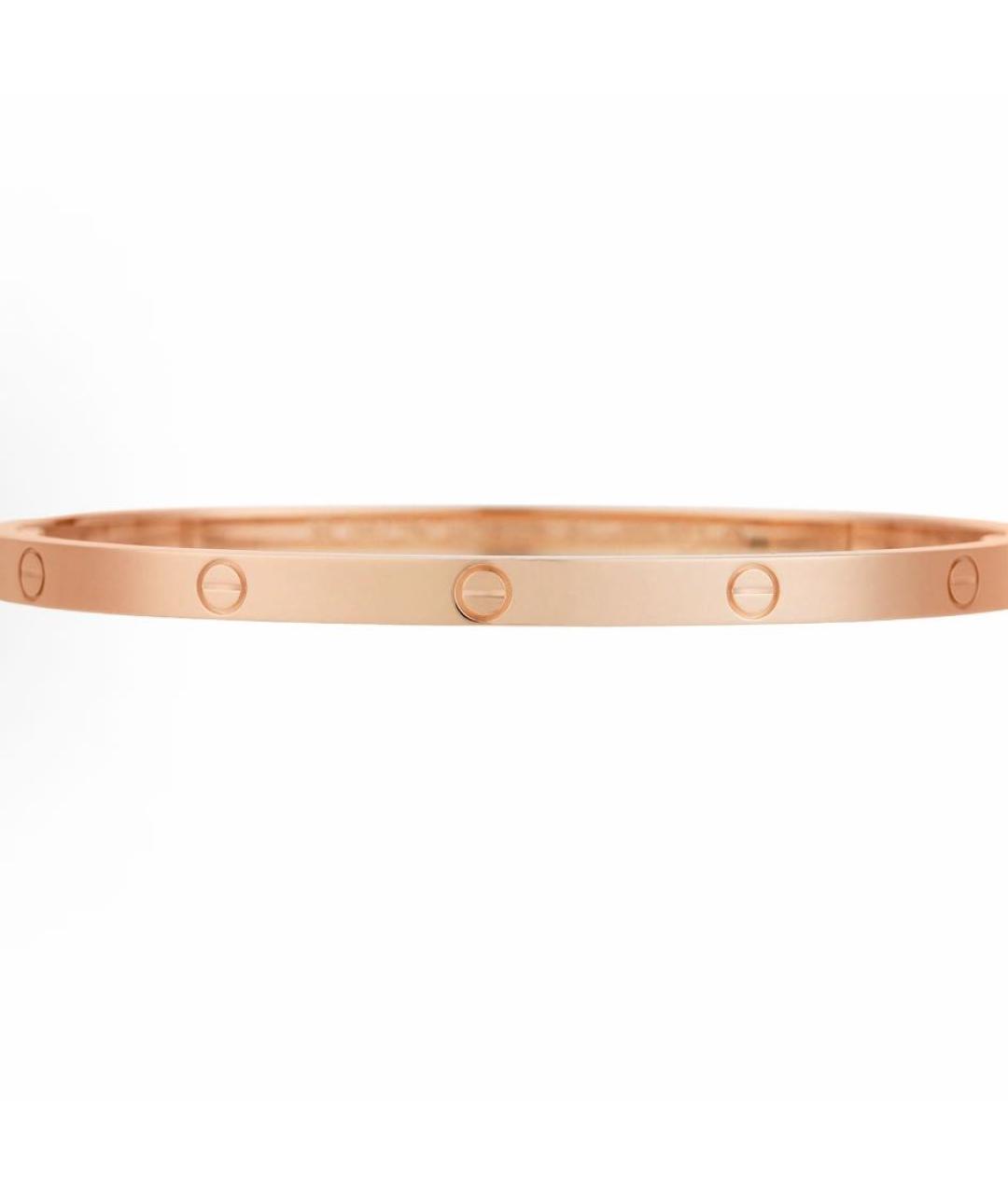 CARTIER Золотой браслет из розового золота, фото 2