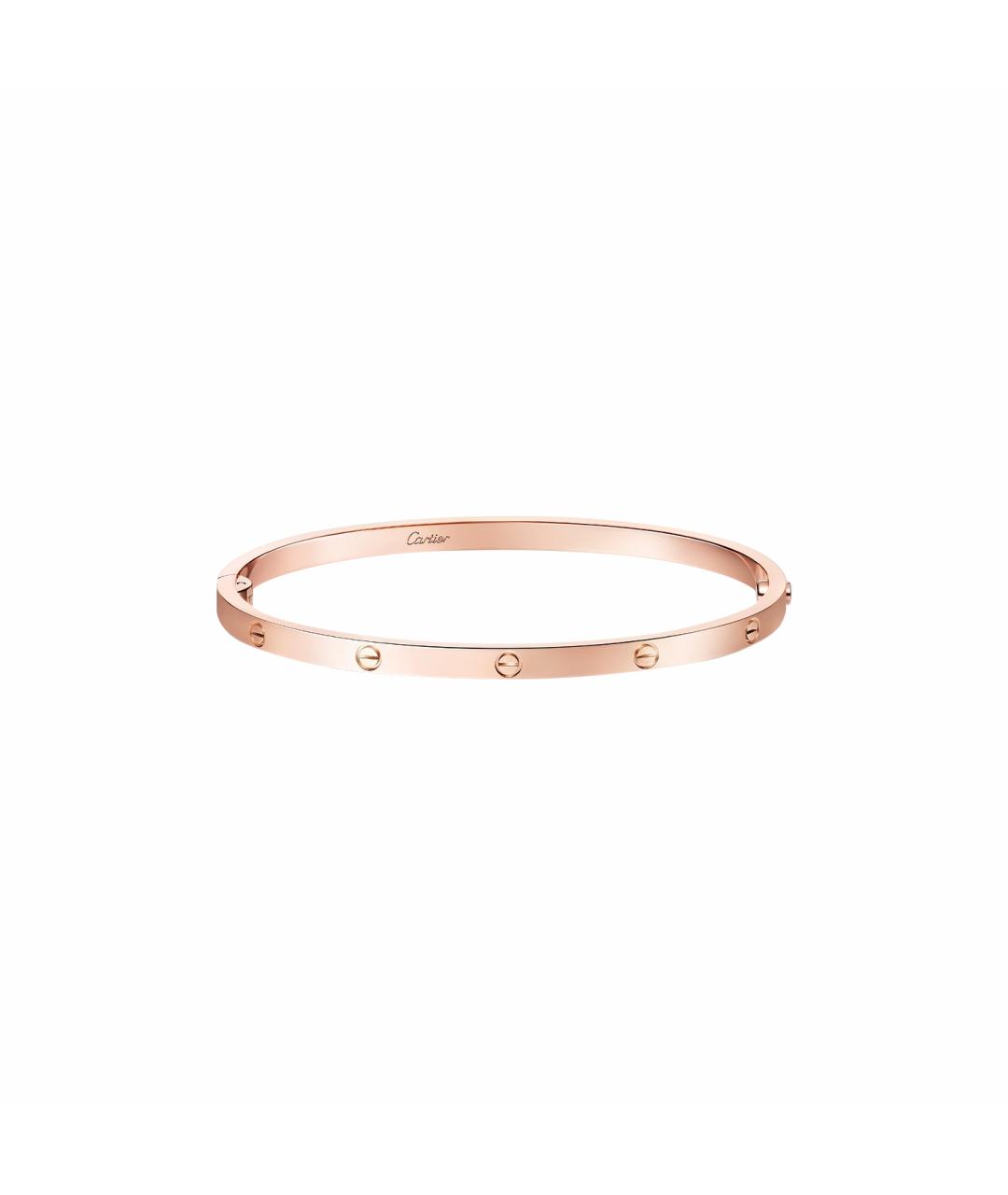 CARTIER Золотой браслет из розового золота, фото 1