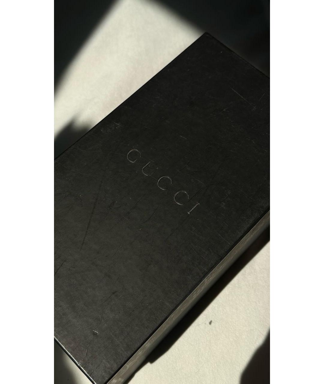 GUCCI Розовые босоножки из экзотической кожи, фото 8