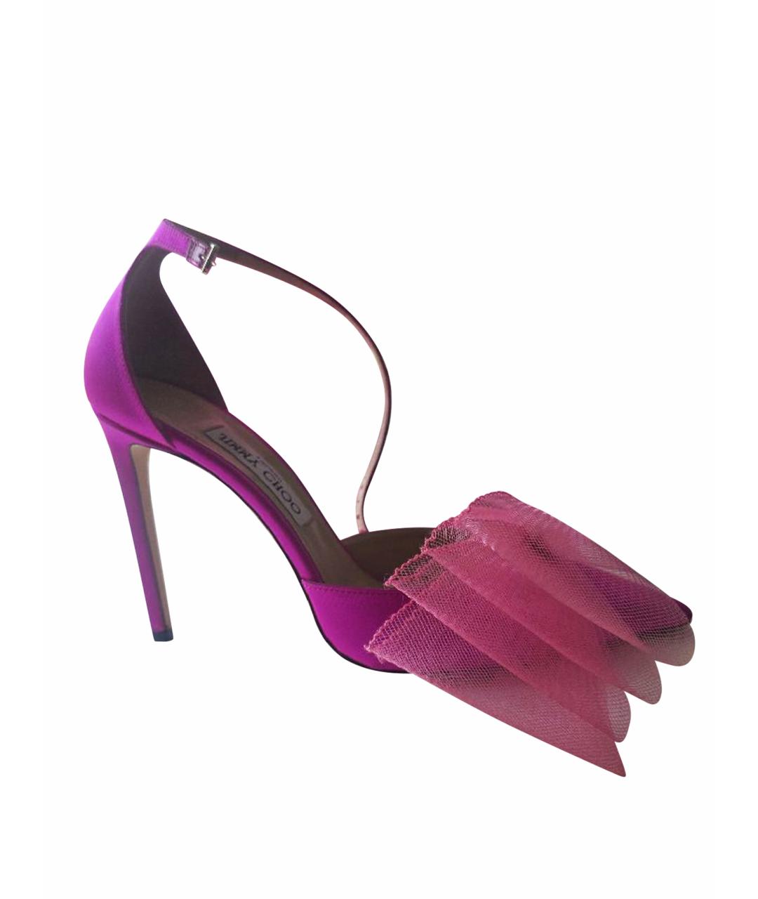 JIMMY CHOO Розовые босоножки, фото 1