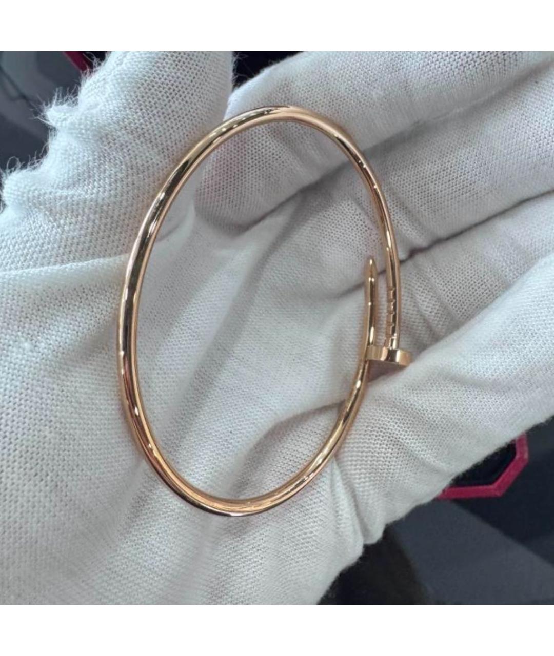 CARTIER Золотой браслет из розового золота, фото 4