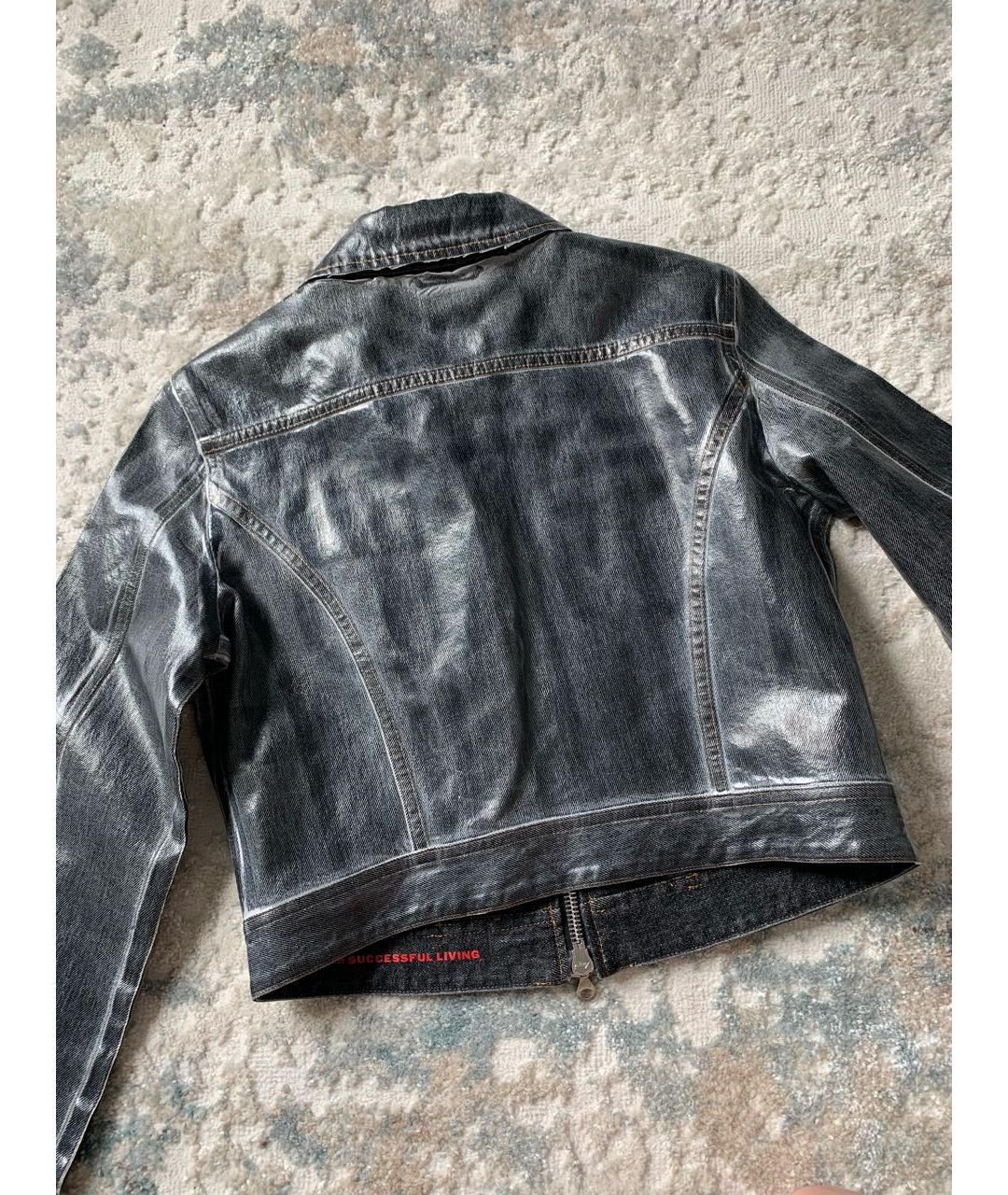 DIESEL Черная деним куртка, фото 7