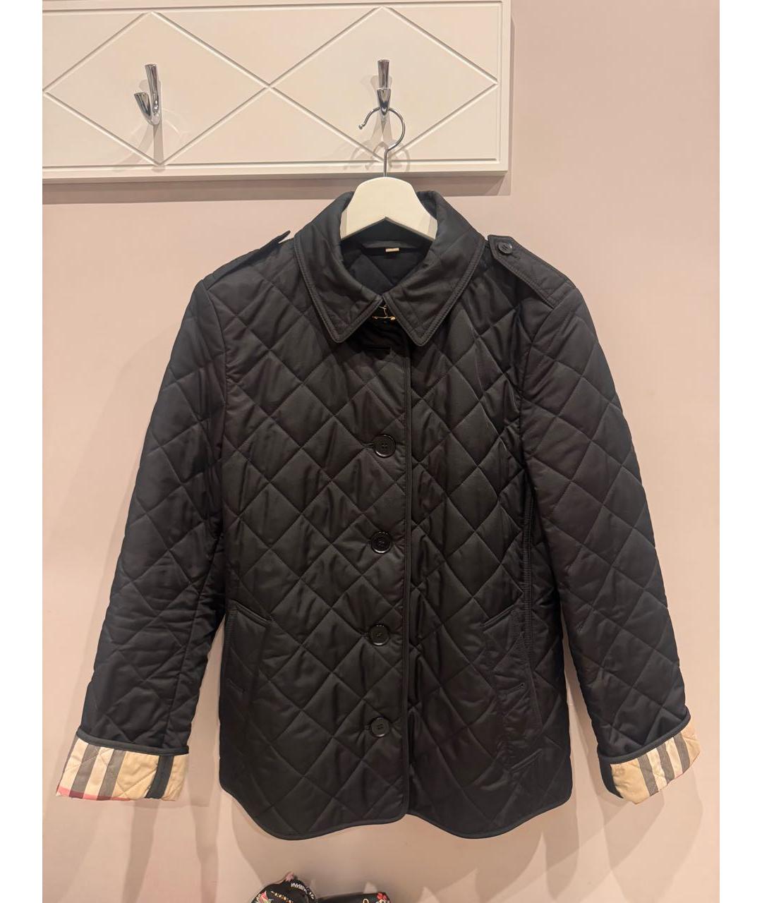 BURBERRY Черная куртка, фото 6