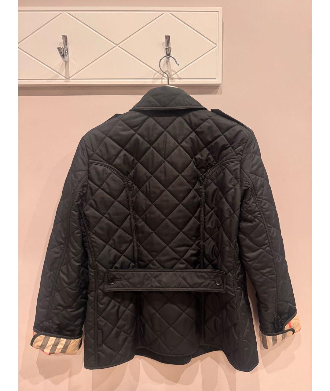 BURBERRY Черная куртка, фото 2