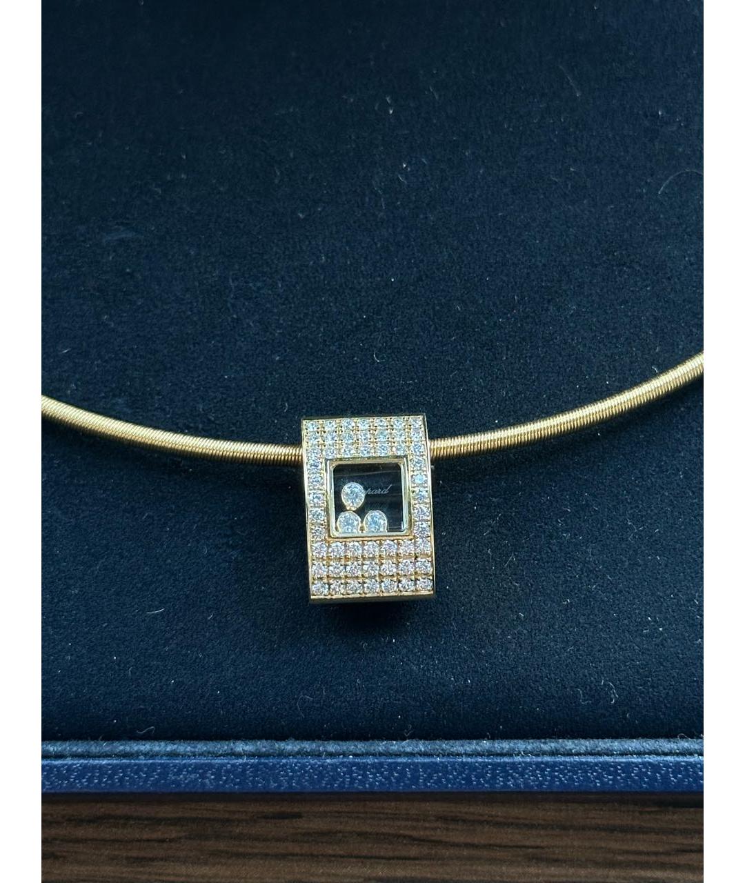 CHOPARD Золотое колье из желтого золота, фото 5