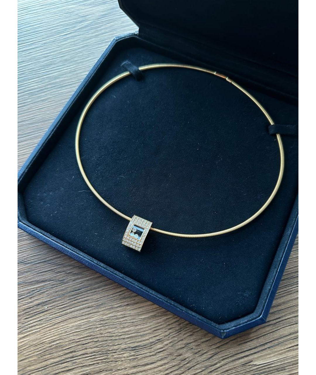 CHOPARD Золотое колье из желтого золота, фото 4