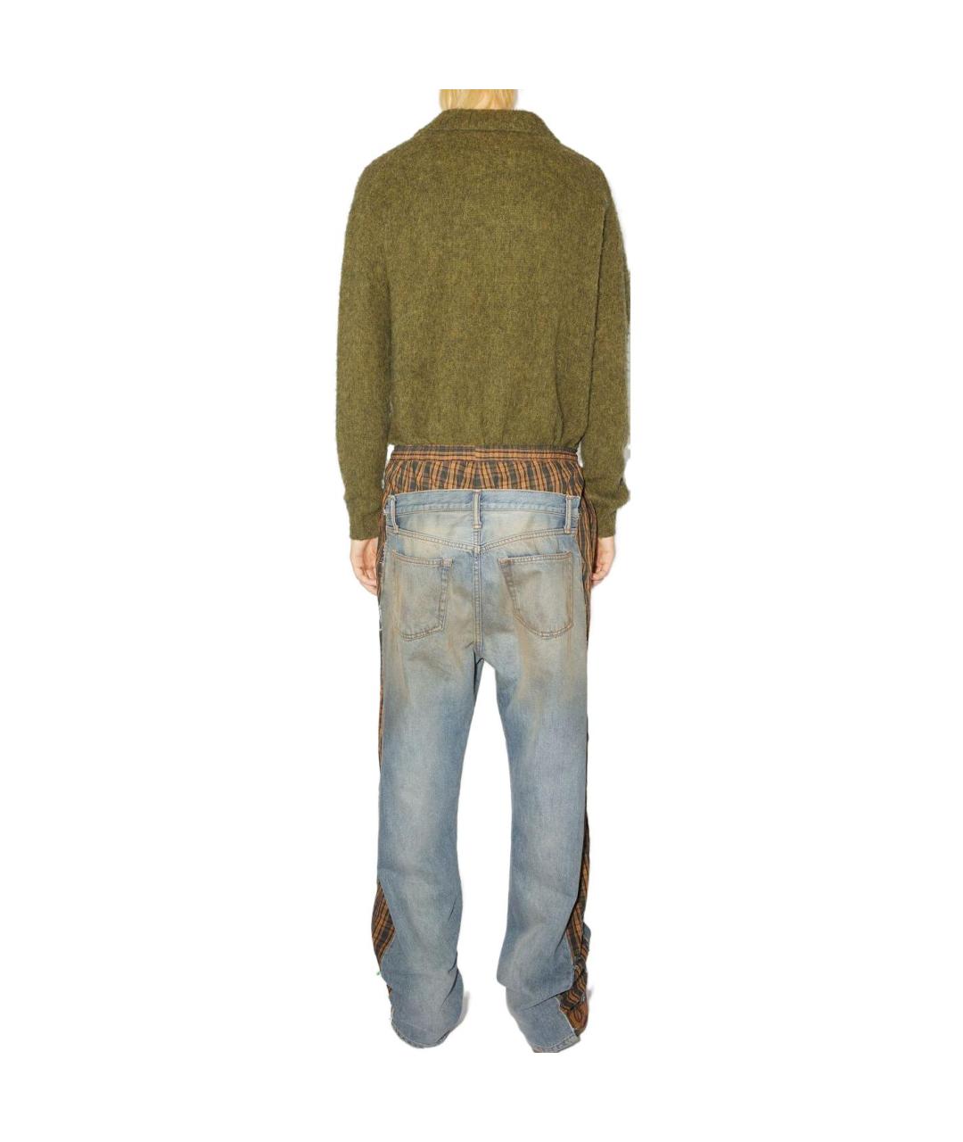 ACNE STUDIOS Синие прямые джинсы, фото 3