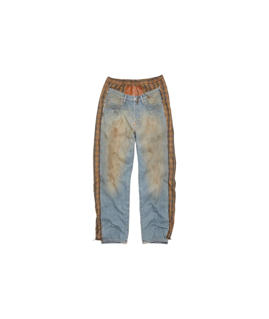 ACNE STUDIOS Синие прямые джинсы, фото 1