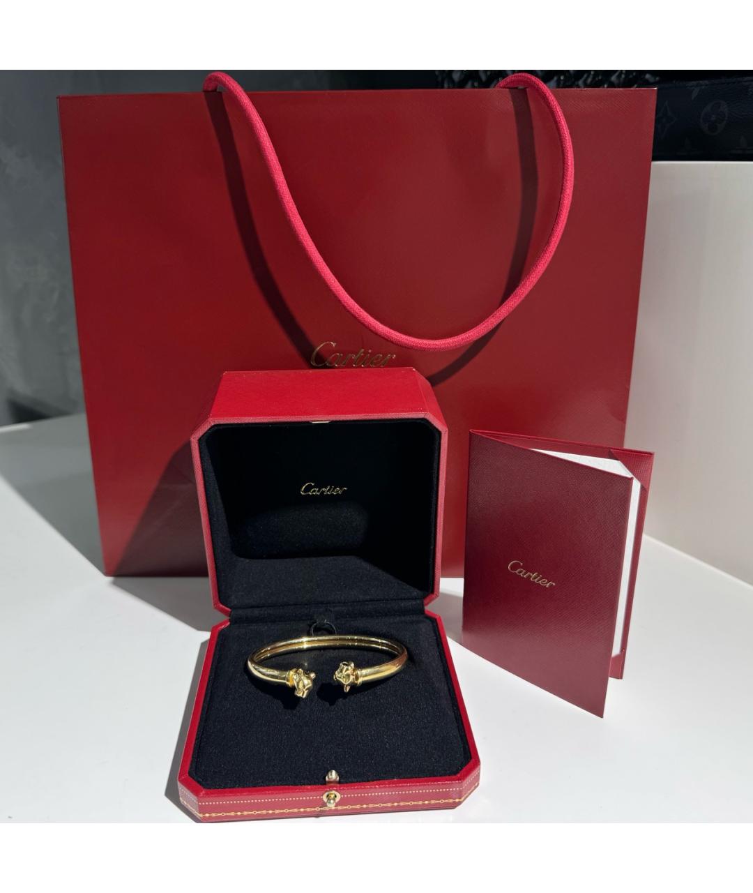 CARTIER Золотой браслет из желтого золота, фото 2