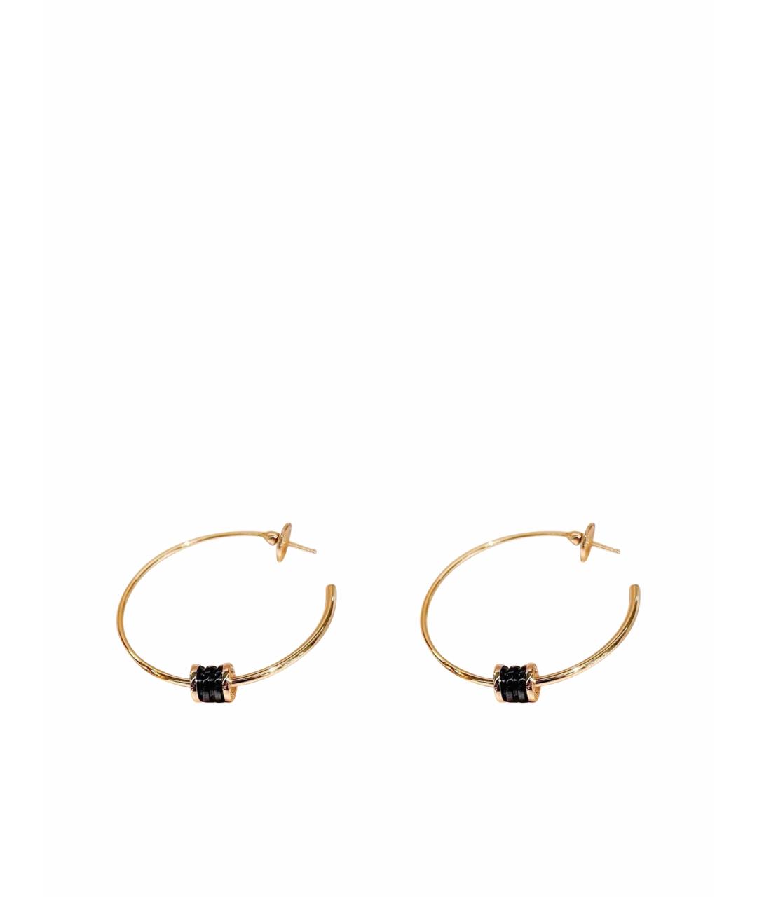 BVLGARI Золотые серьги из розового золота, фото 1