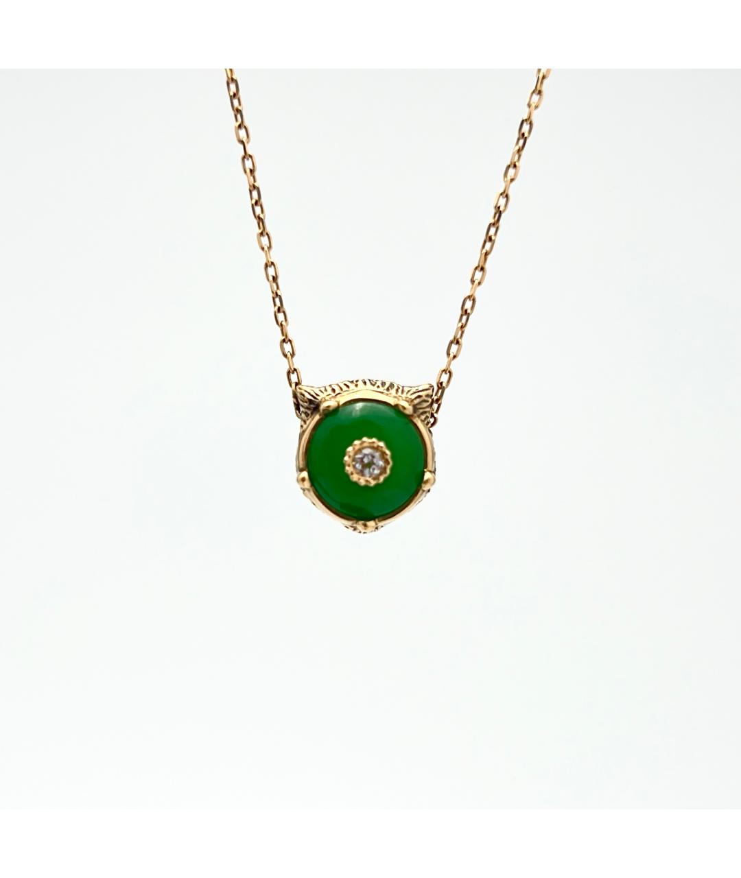 GUCCI Золотое колье из желтого золота, фото 2
