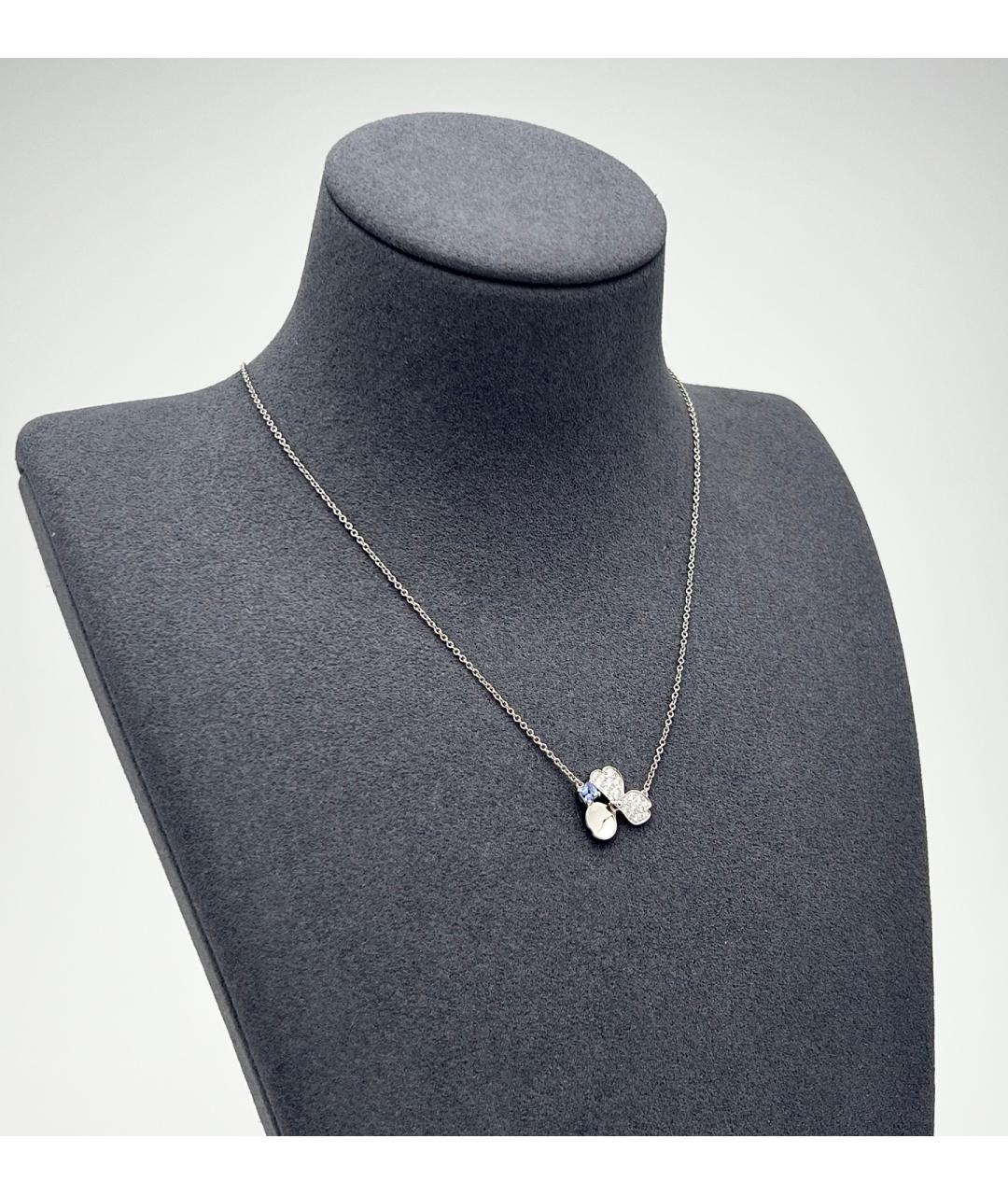 TIFFANY&CO Серебряное платиновое колье, фото 3