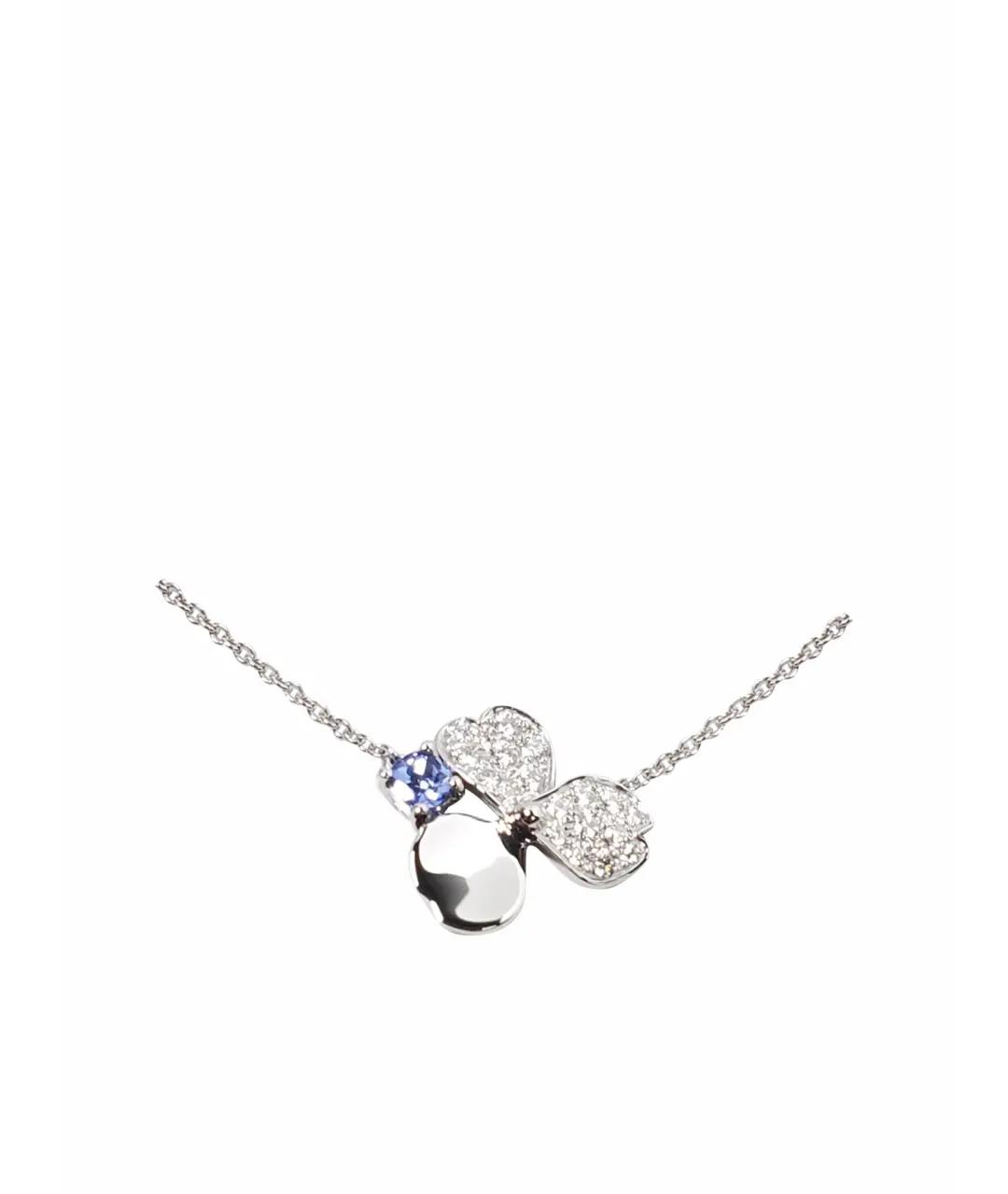 TIFFANY&CO Серебряное платиновое колье, фото 1